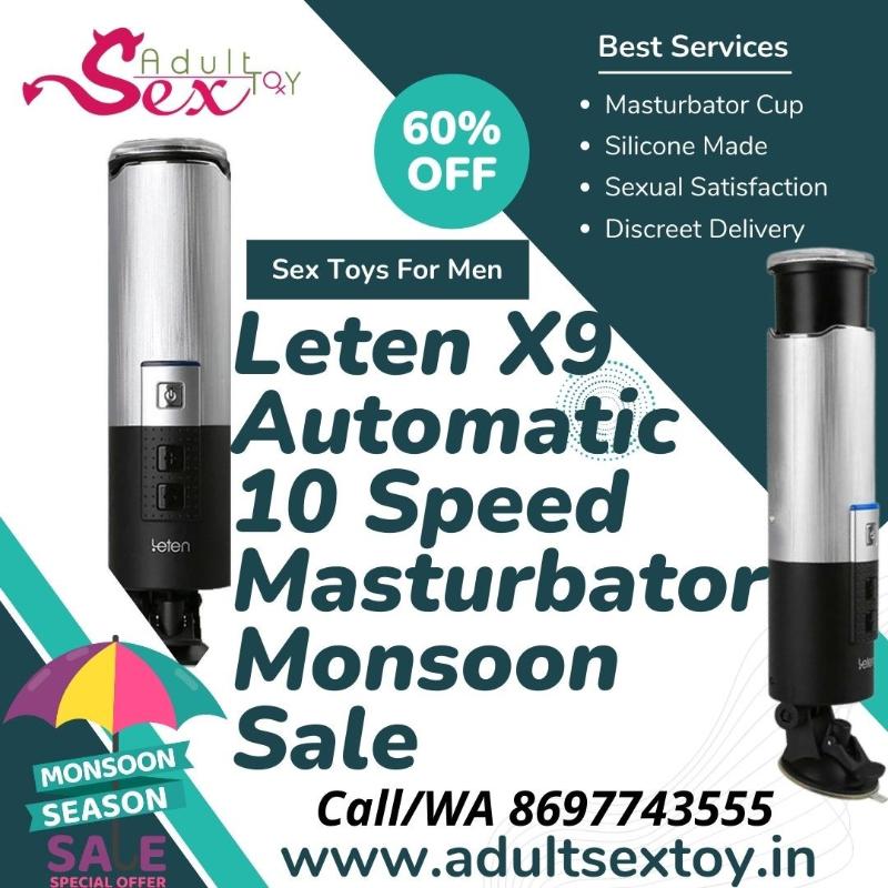 Leten X9 Automatic Fleshlight Masturbator Sex Toys For Men | Call/WA 8697743555